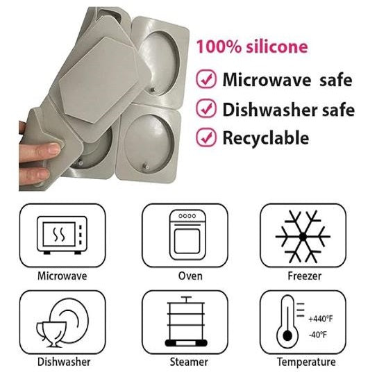 6 in 1 Wax Sachet Mould