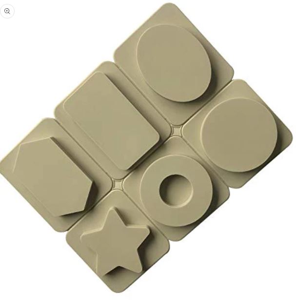 6 in 1 Wax Sachet Mould