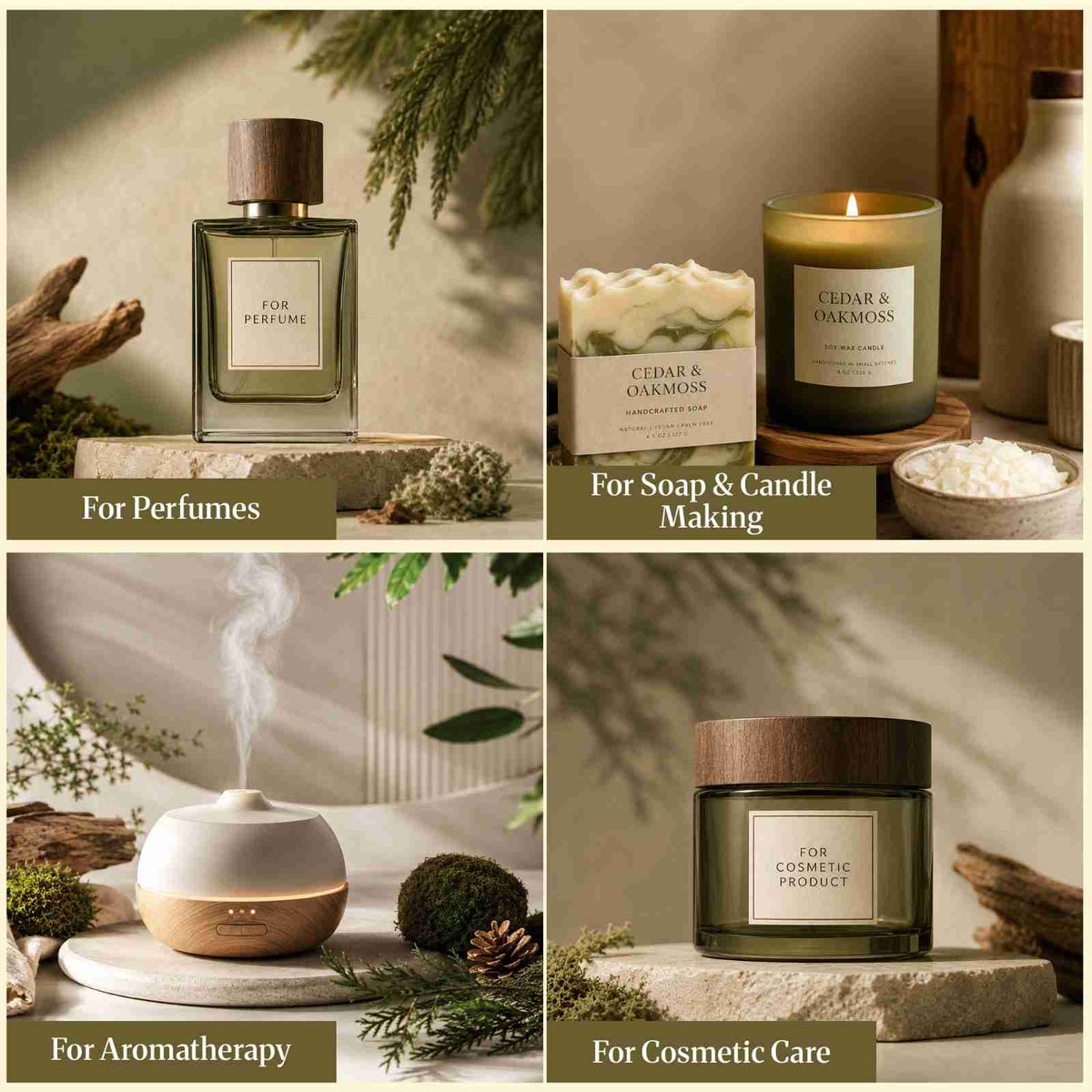 Uses Cedar & Oakmoss Fragrance Oil