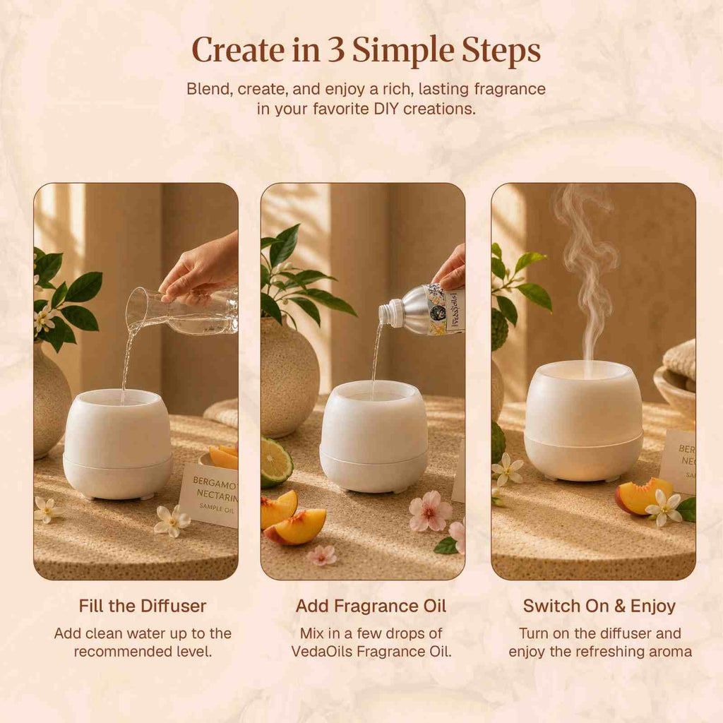 Step to Make Things Bergamot and Nectarine Fragrance Oil 