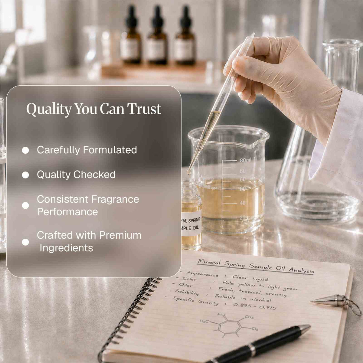 Lab Tested Mineral Springs Fragrance Oil