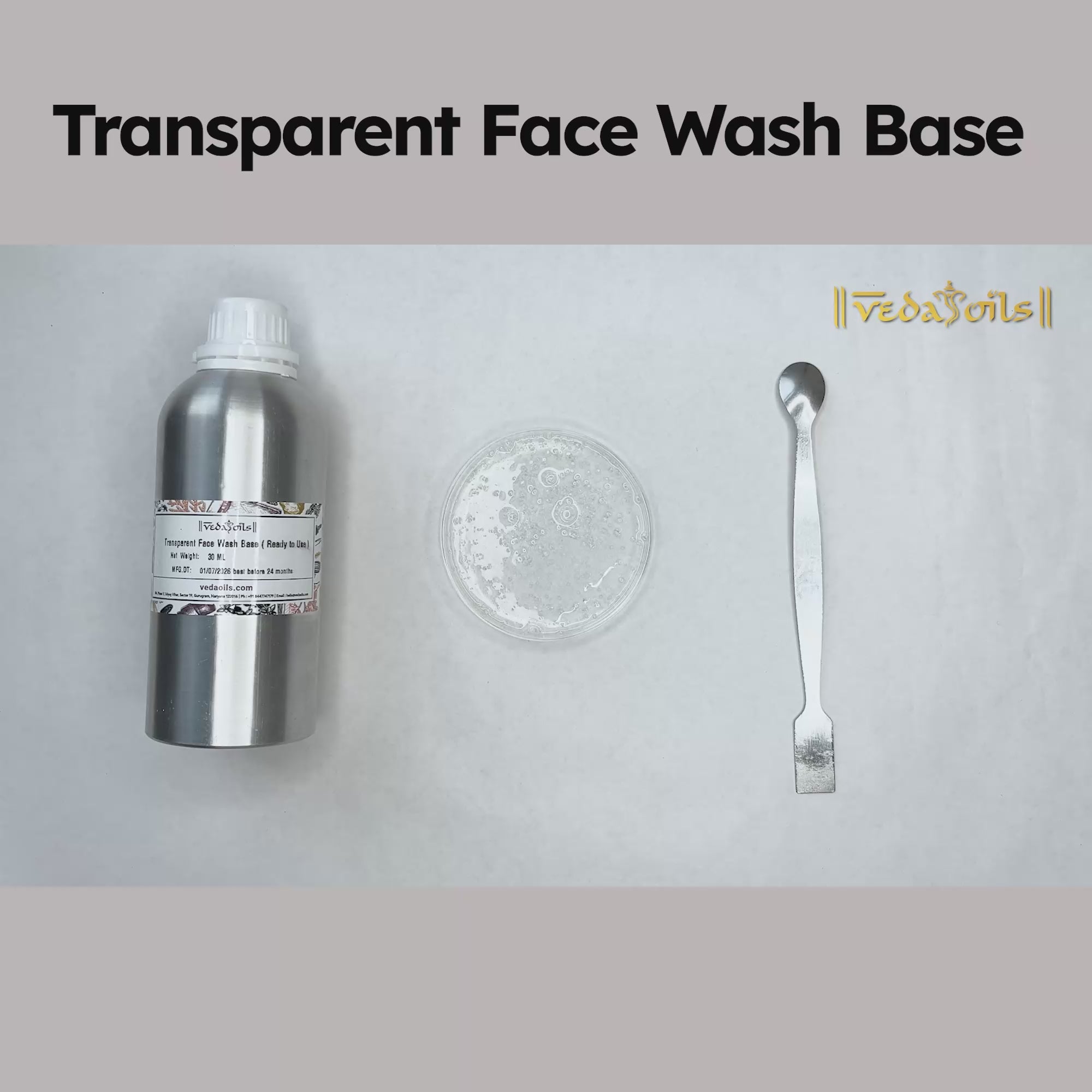 Transparent Face Wash Base video