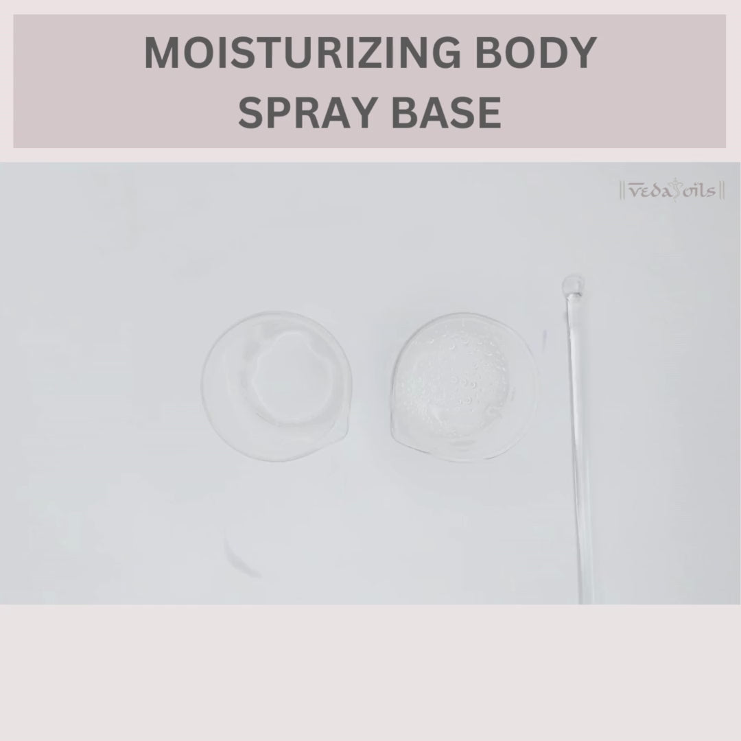 Moisturizing Body Spray Base Video