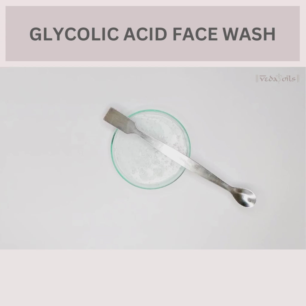 Glycolic Acid Face Wash Base Video