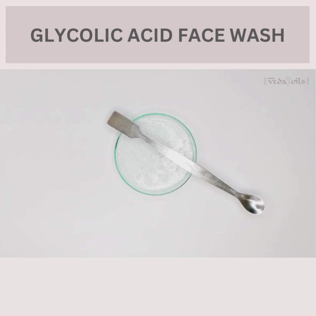 Glycolic Acid Face Wash Base Video