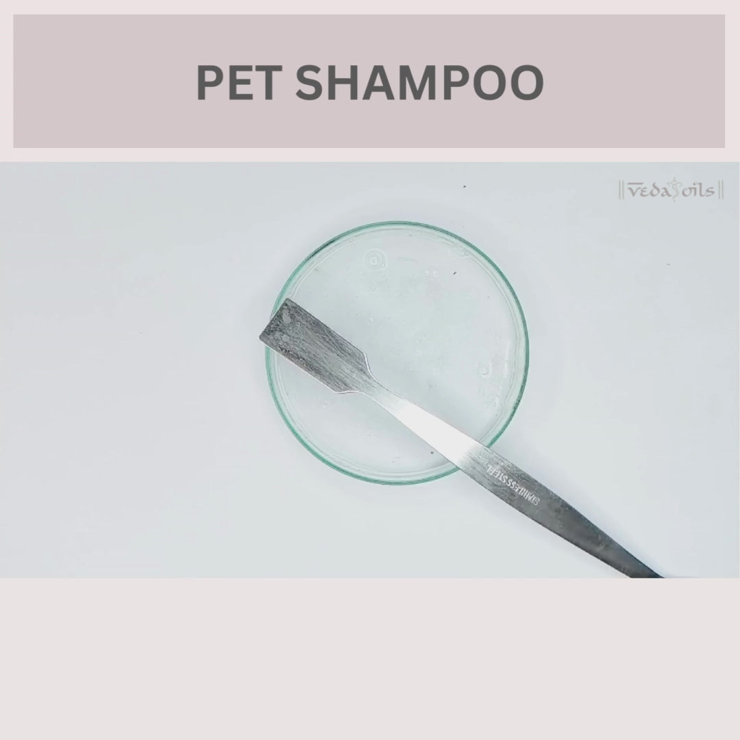 Transparent Pet Shampoo Base Video