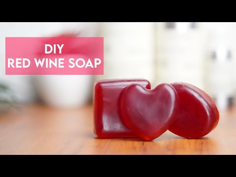 How to Make Red Wine Bar Soap Step-by-Step 