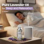 pure lavender oil for sleep and relaxation
