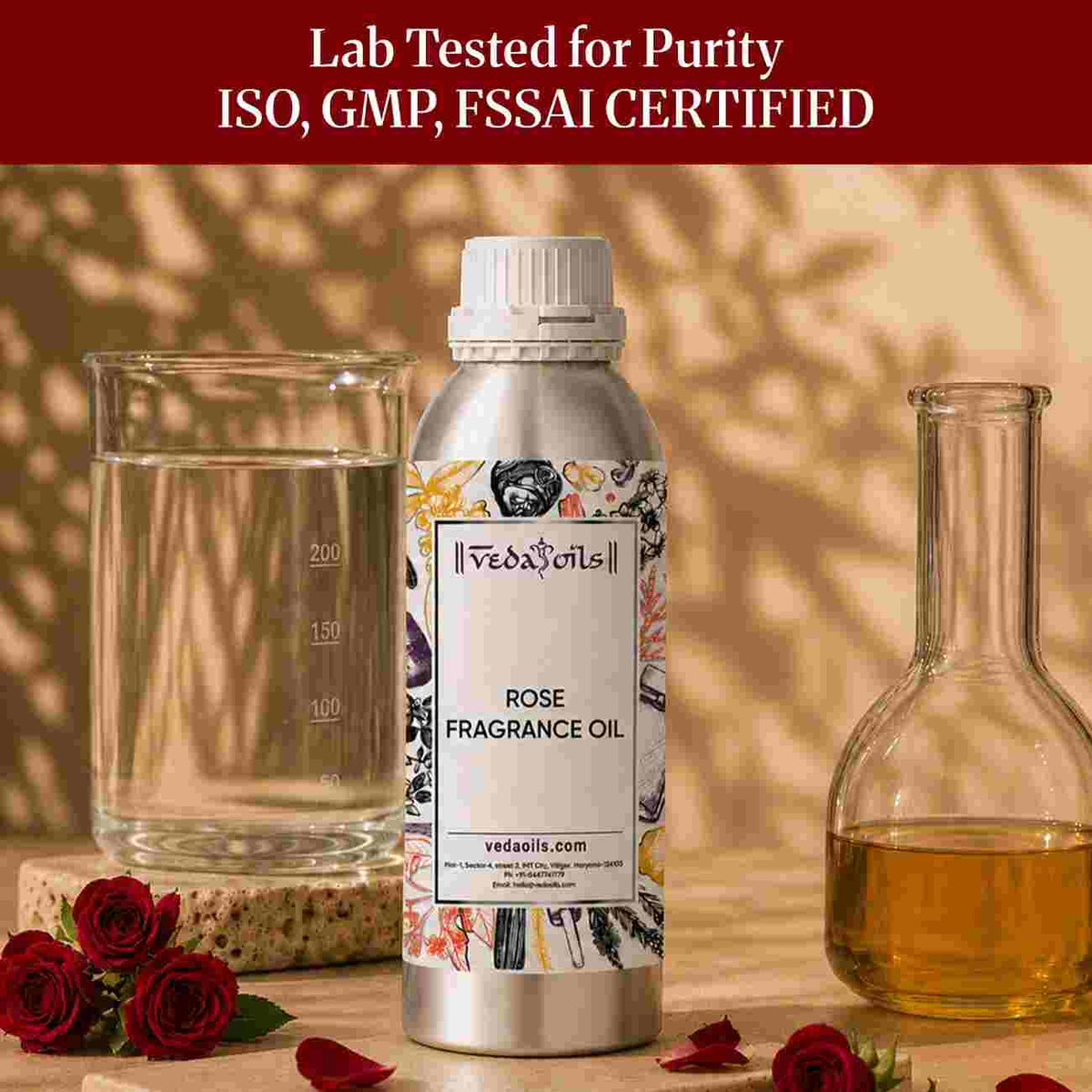 Royal Rose Fragrance Oil lab tested