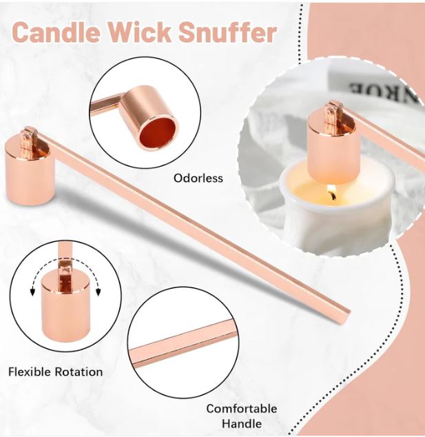 Candle Extinguisher Set - Stainless Steel
