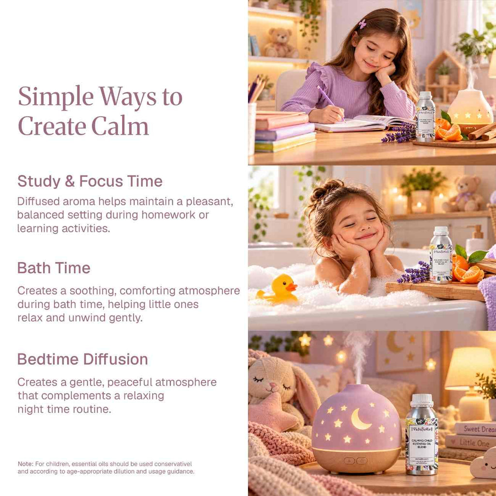 ways to use Calming Child Essential Oil Blend