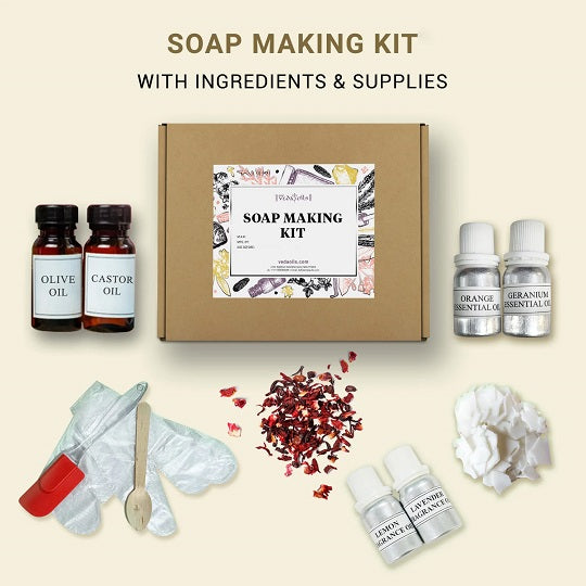 Soap Making Kit Combo Pack - Box of 3 ( Customizable ) 