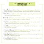 How to use Tea Tree Essential Oil