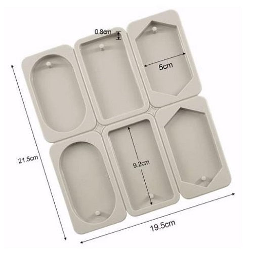 3 in 1 Wax Sachet Mould