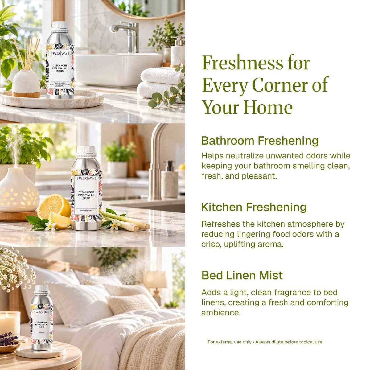 ways to use Clean Home Oil Blend