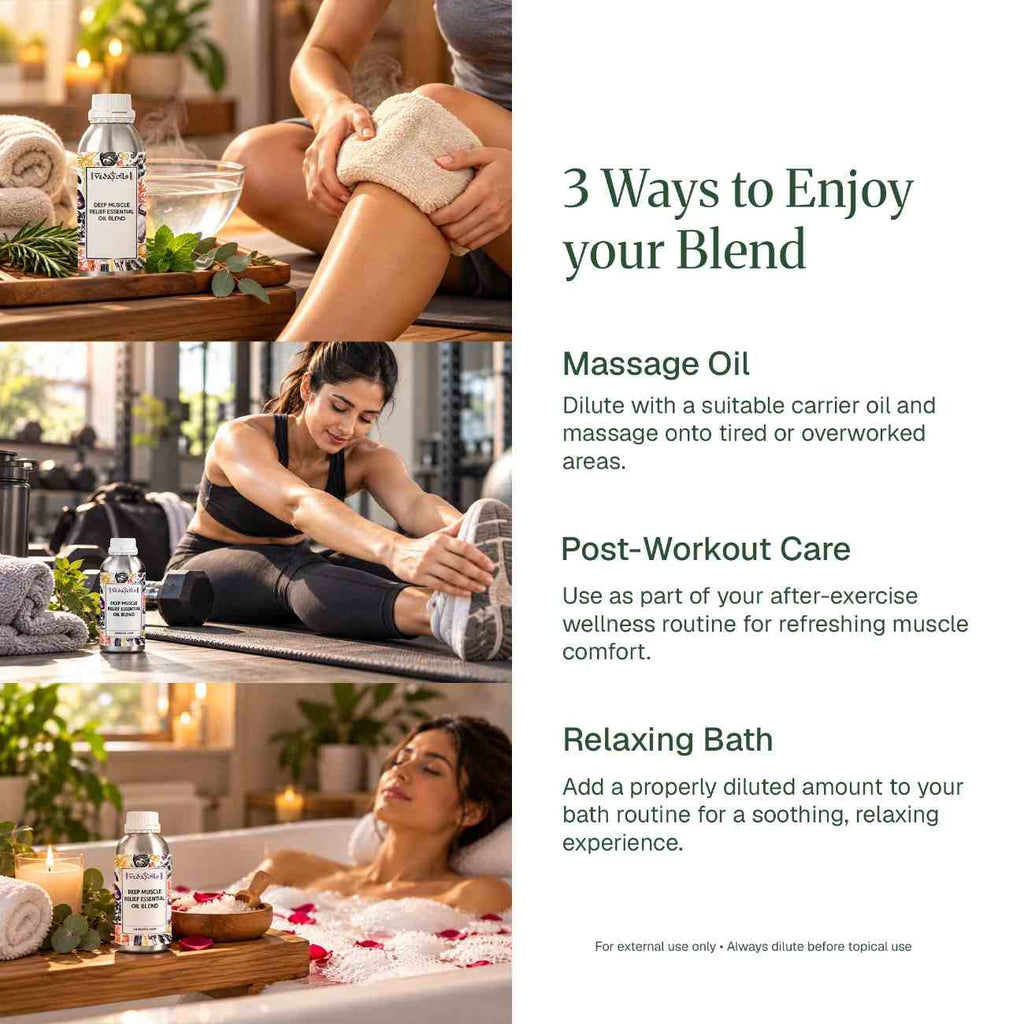 ways to use Deep Muscle Relief Blend