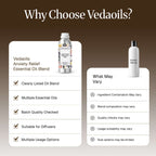 why chosse vedaoils for Anxiety Relief Essential Oil Blend