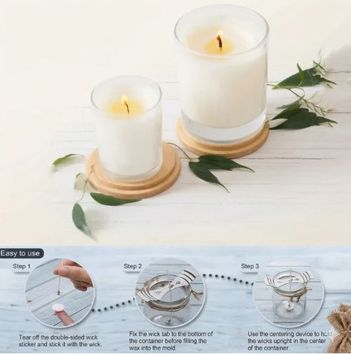 Pre Waxed Candle Wicks - 5 Inch