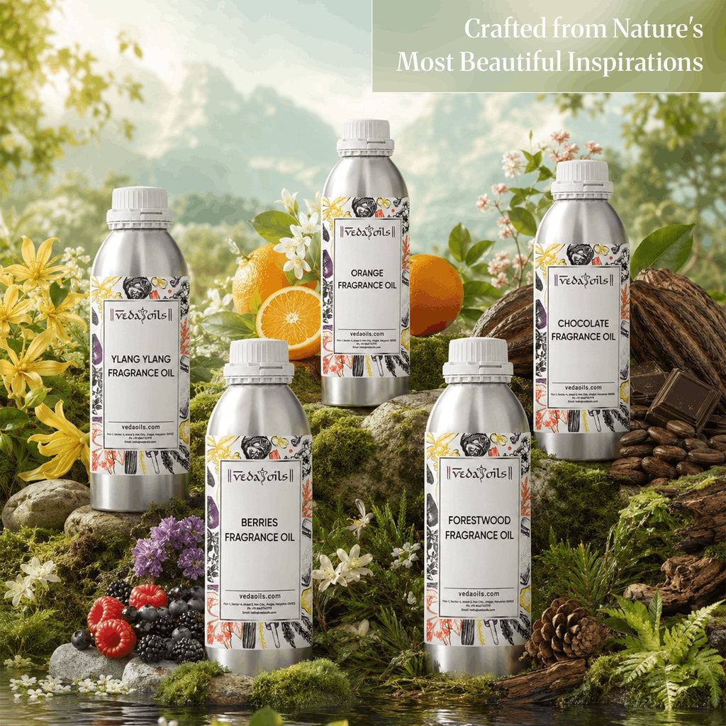 wide range of fragrance oils