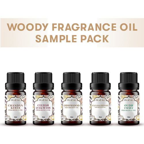 Woody Fragrance Oils Sample Kit - 10 Ml Each5 Woody Fragrance Oils Sample Kit - 10 Ml Each