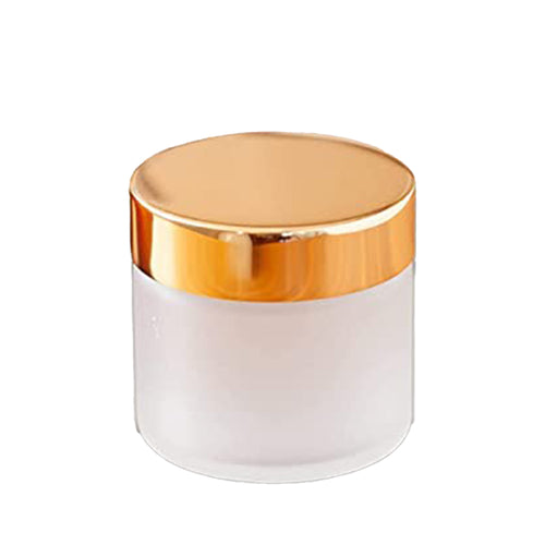 Frosted Candle Jars Golden Lid 100 Ml   - Buy 1 Get 1 ( BOGO Offer)