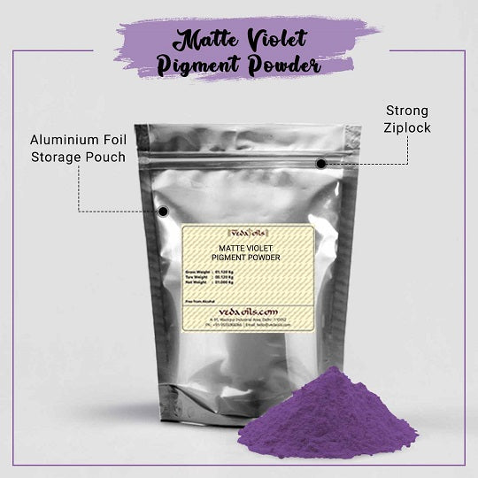 Matte Violet Pigment Powder