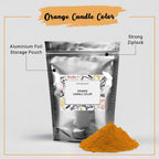 Orange Candle Color 
