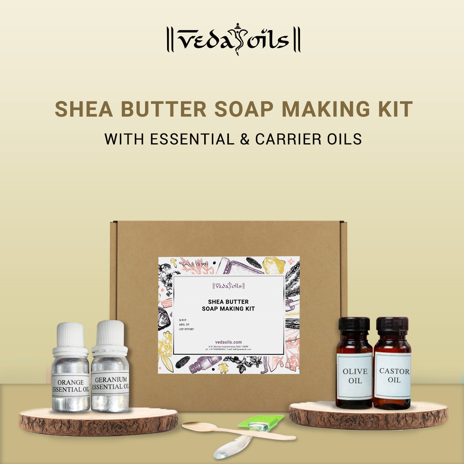 Melt & Pour Natural Shea Butter Soap Making Kit at Rs 1199.00, Craft Kit