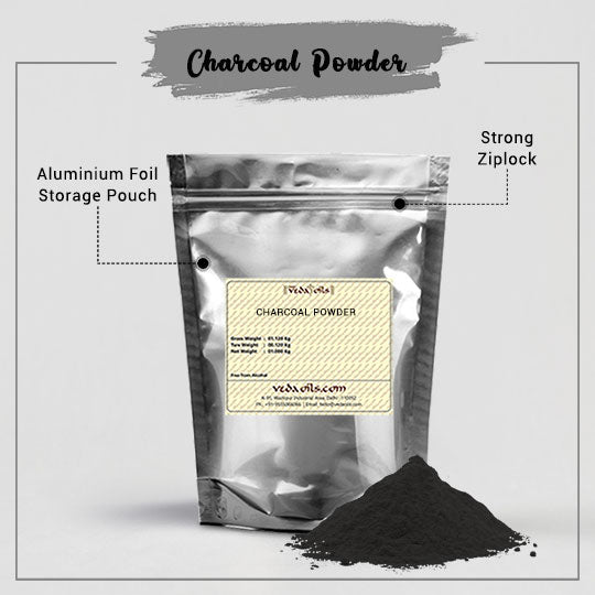 Activated Charcoal Powder Packaging