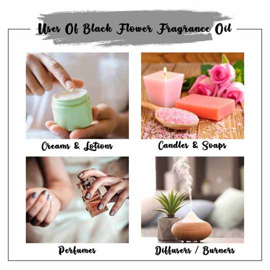 Black Flower Fragrance Oil Uses