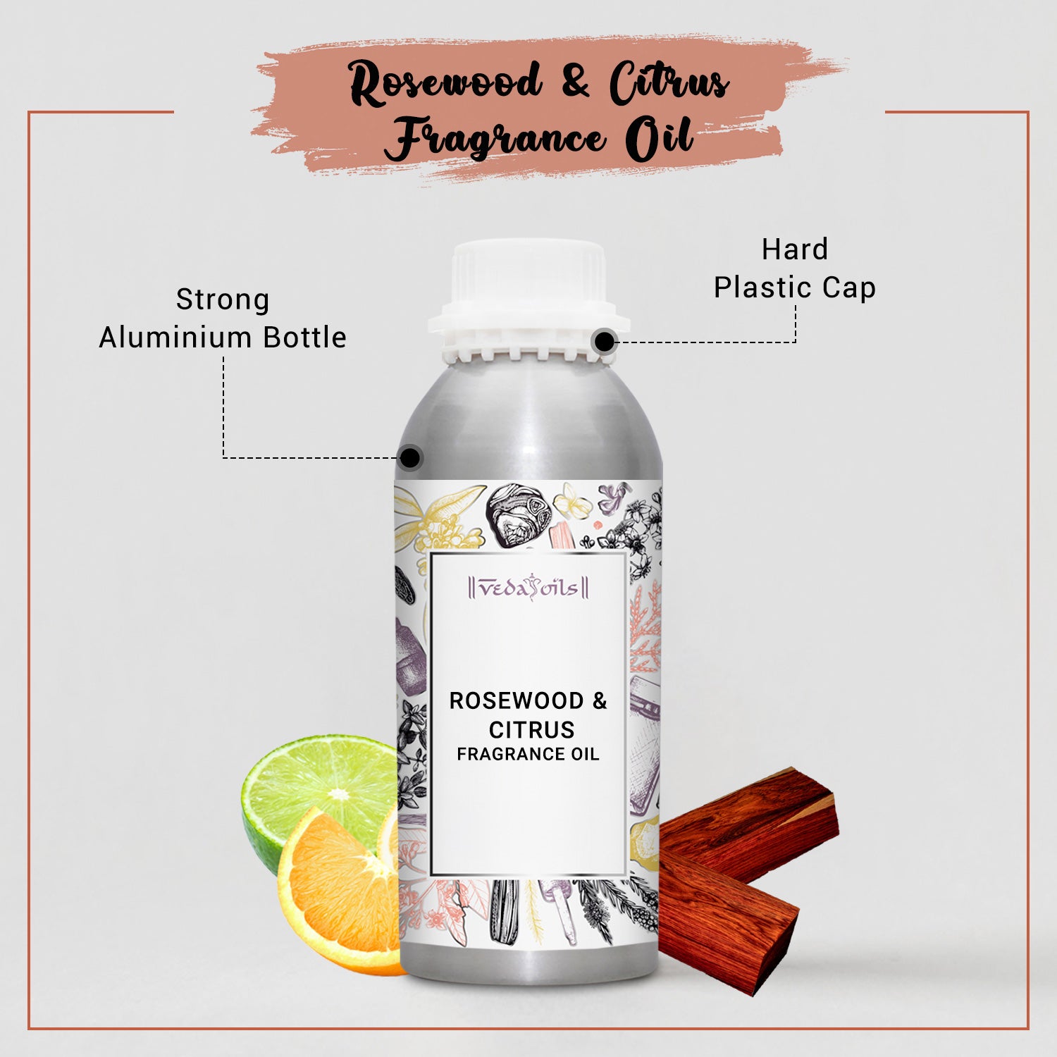 Rosewood & Citrus Fragrance Oil