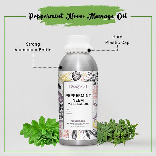 Buy Peppermint & Neem Massage Oil Online