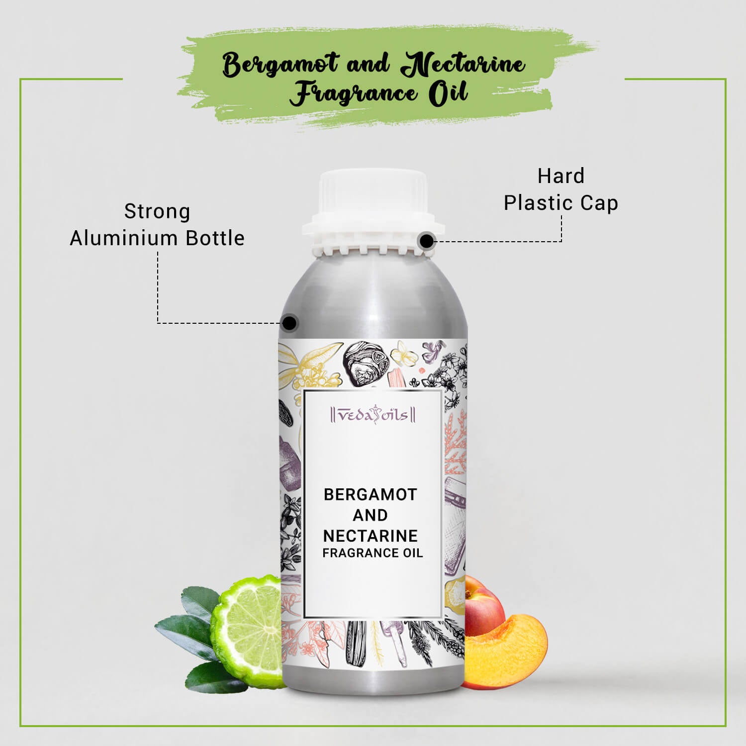 Certified Bergamot and Nectarine Fragrance Oil Packing