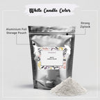 white candle color