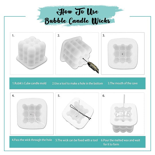 How Bubble Candle Mould Uses