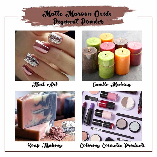Maroon Oxide Pigment Powder Uses