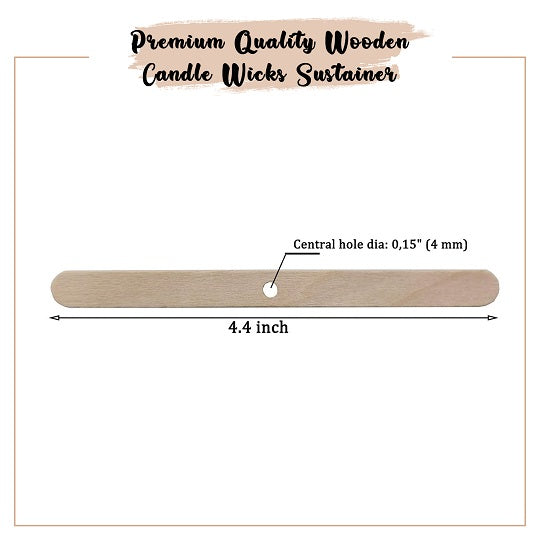 Wooden Candle Wick Holder Dimensions