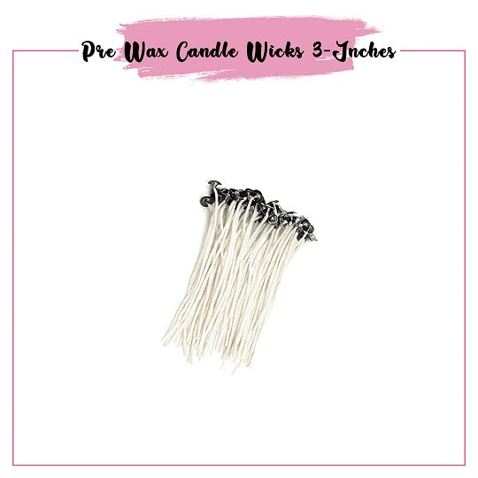 Buy Pre Waxed Candle Wicks - 3 Inch Online 