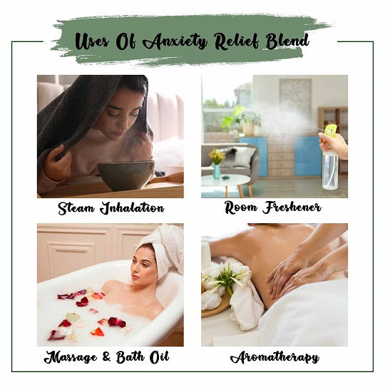 Anxiety Relief Essential Oil Blend Uses