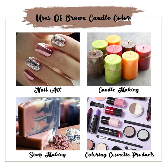 Uses of Brown Candle Color