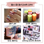 red candle color uses