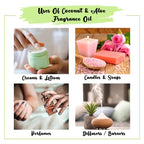 Coconut & Aloe Fragrance Oil uses