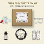 Lemon Body Butter Making Kit Ingredients List