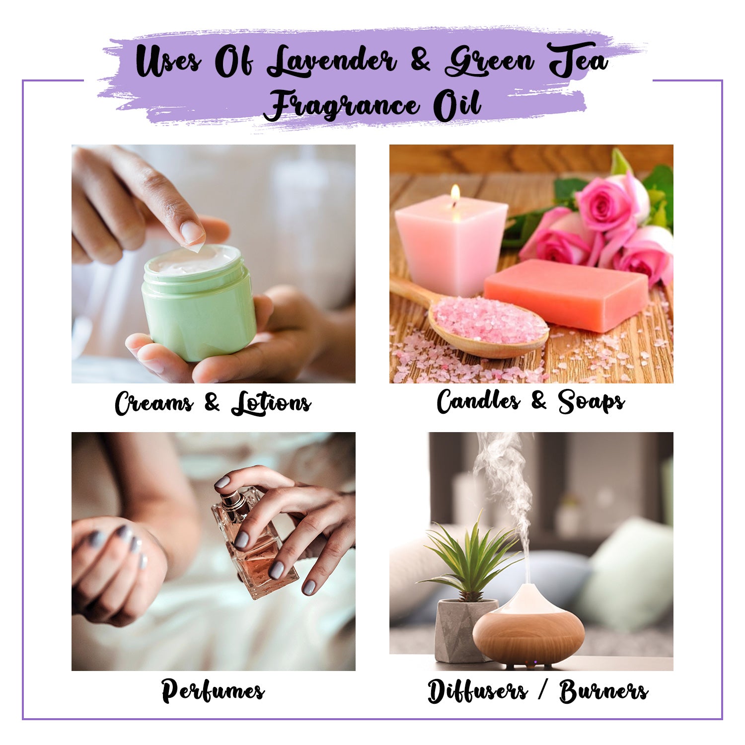 Lavender & Green Tea Fragrance Oil Uses
