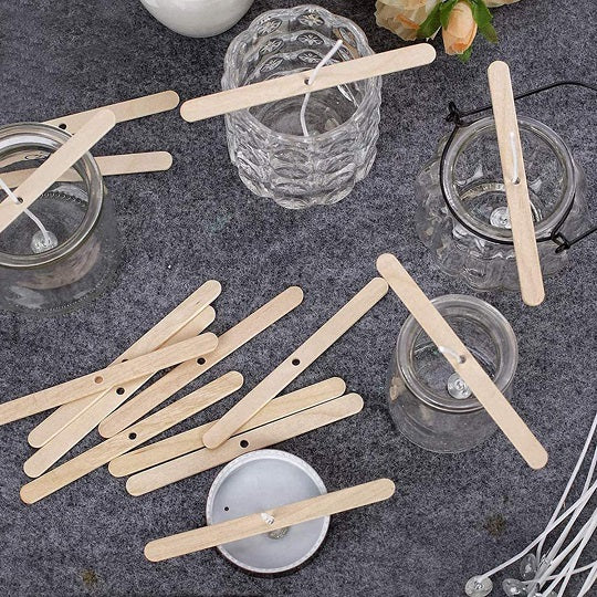 Wooden Candle Wick Holder Uses