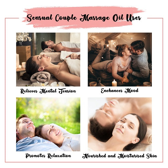 Sensual Couple Massage Oil Uses