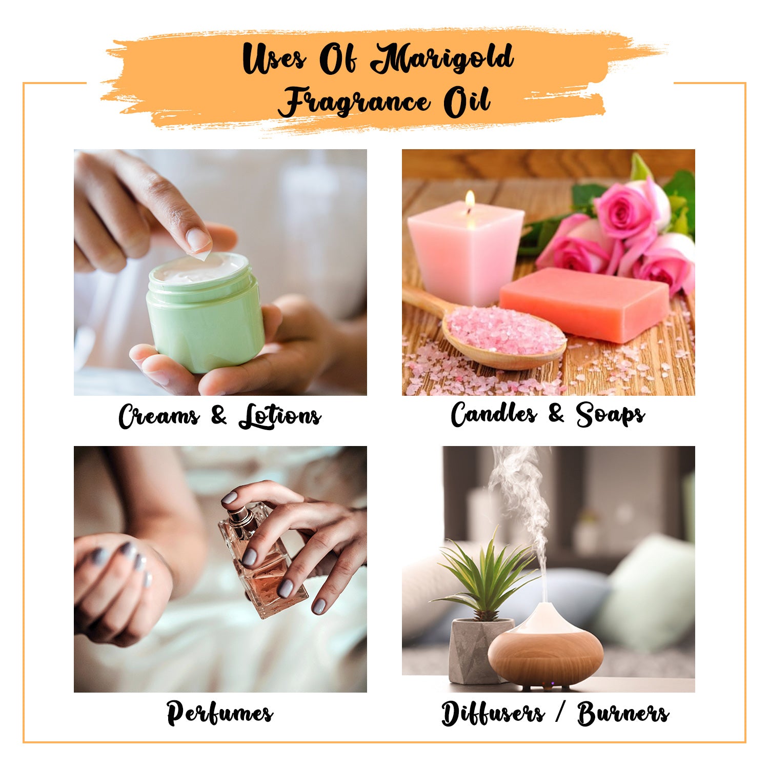 Marigold Fragrance Oil Uses