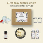 Olive Body Butter Making Kit Ingredients List