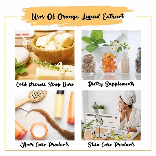 Orange Liquid Extract Uses