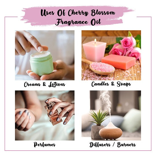 Cherry Blossom Fragrance Oil USes